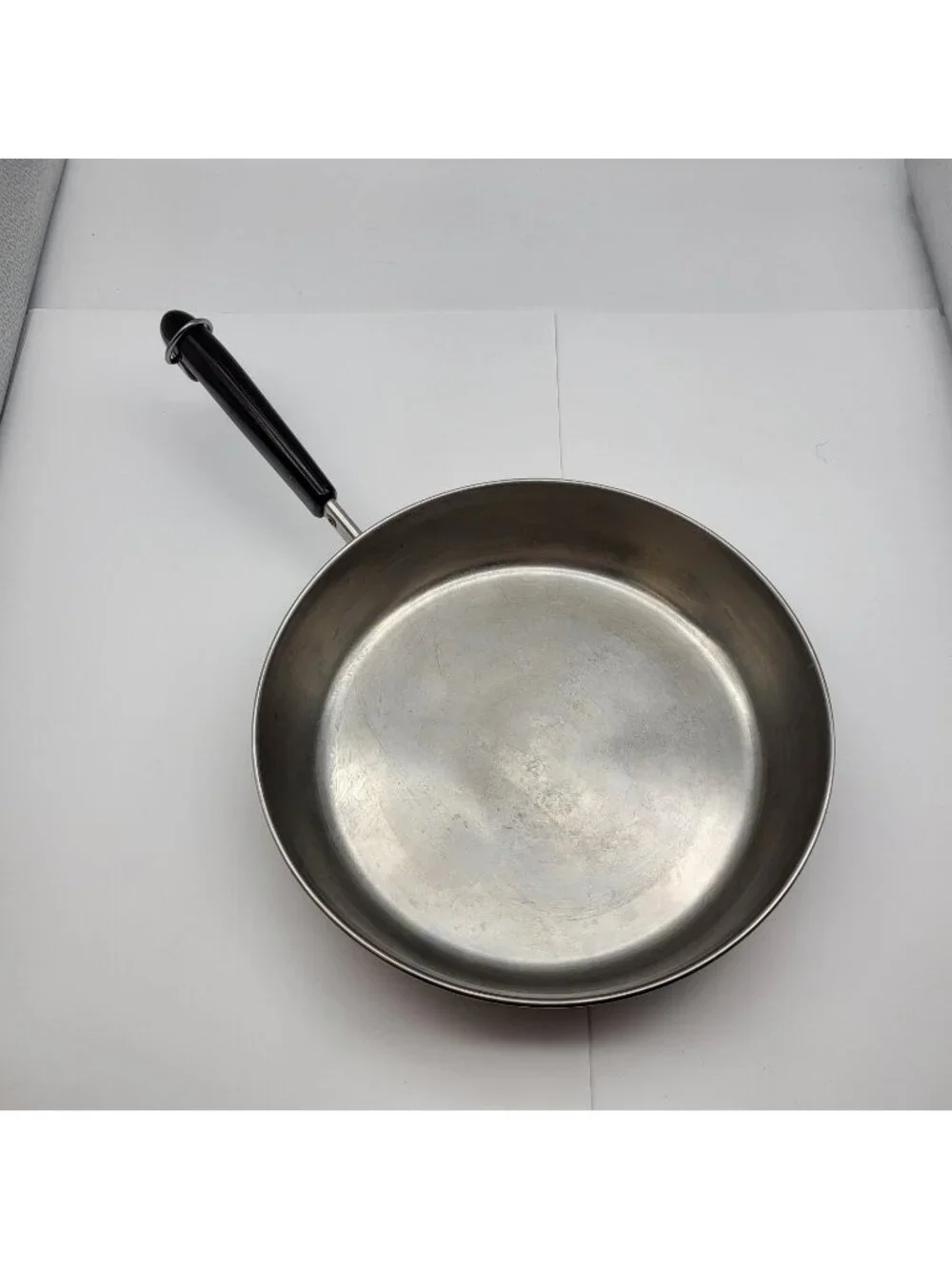Vintage Revere Ware Skillet Frying Pan 10 Inch Copper Bottom No Lid